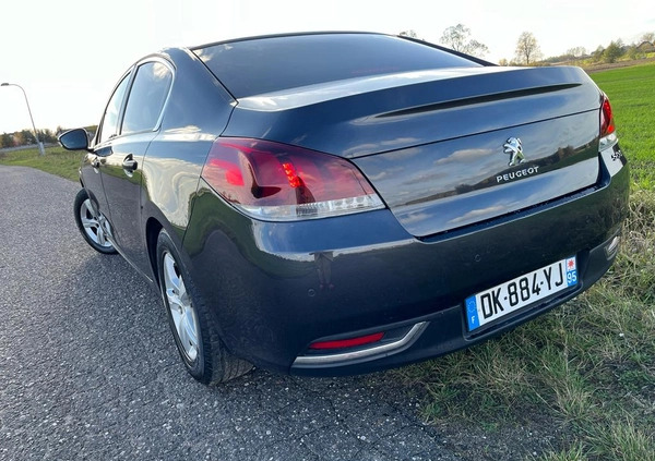 Peugeot 508 cena 38900 przebieg: 255000, rok produkcji 2014 z Skwierzyna małe 46